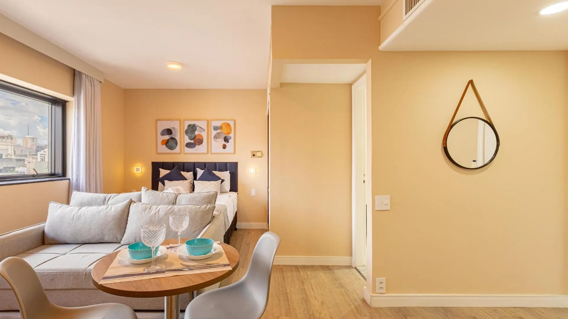 Apartmán Easy Star - Lindo Flat C/Vaga No Jardim Paulista - Du01I São Paulo 0*,  Brazílie