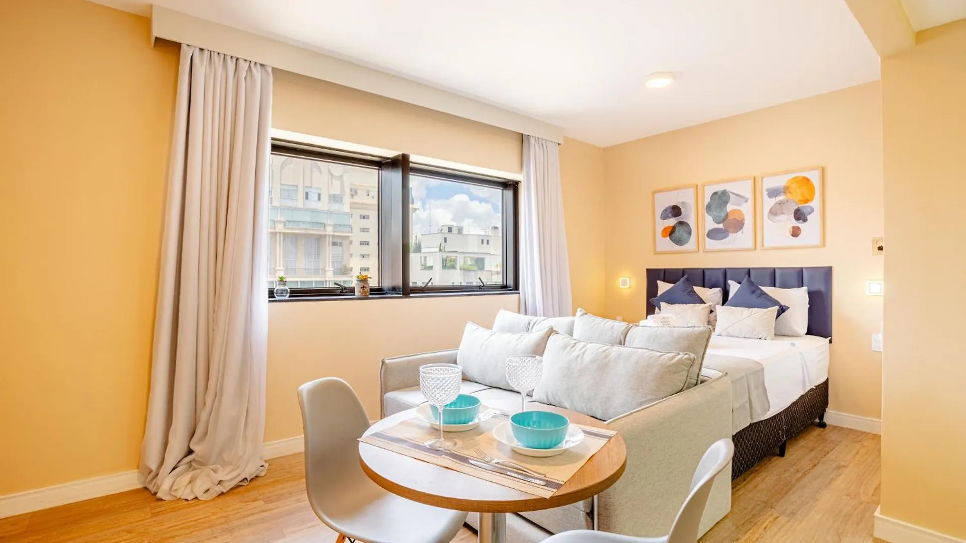 Apartmán Easy Star - Lindo Flat C/Vaga No Jardim Paulista - Du01I São Paulo
