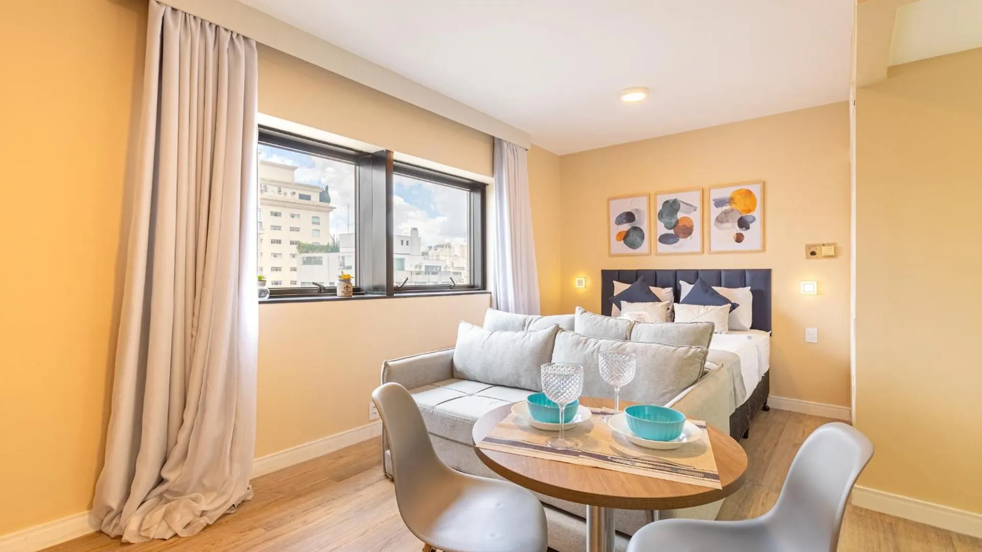 Apartmán Easy Star - Lindo Flat C/Vaga No Jardim Paulista - Du01I São Paulo 0*,