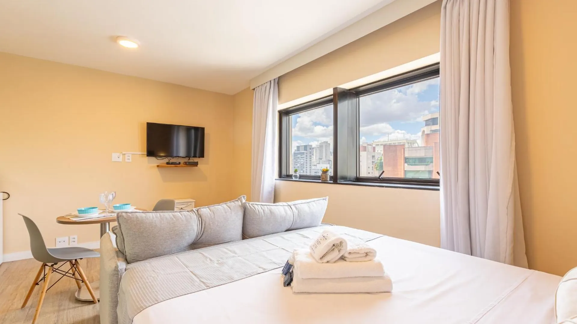 Apartmán Easy Star - Lindo Flat C/Vaga No Jardim Paulista - Du01I São Paulo 0*,