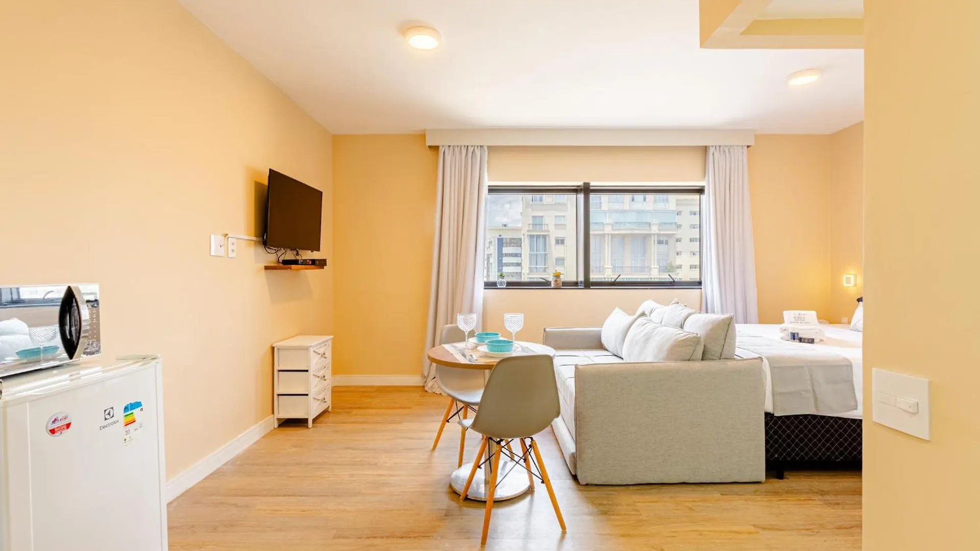 Apartmán Easy Star - Lindo Flat C/Vaga No Jardim Paulista - Du01I São Paulo Brazílie
