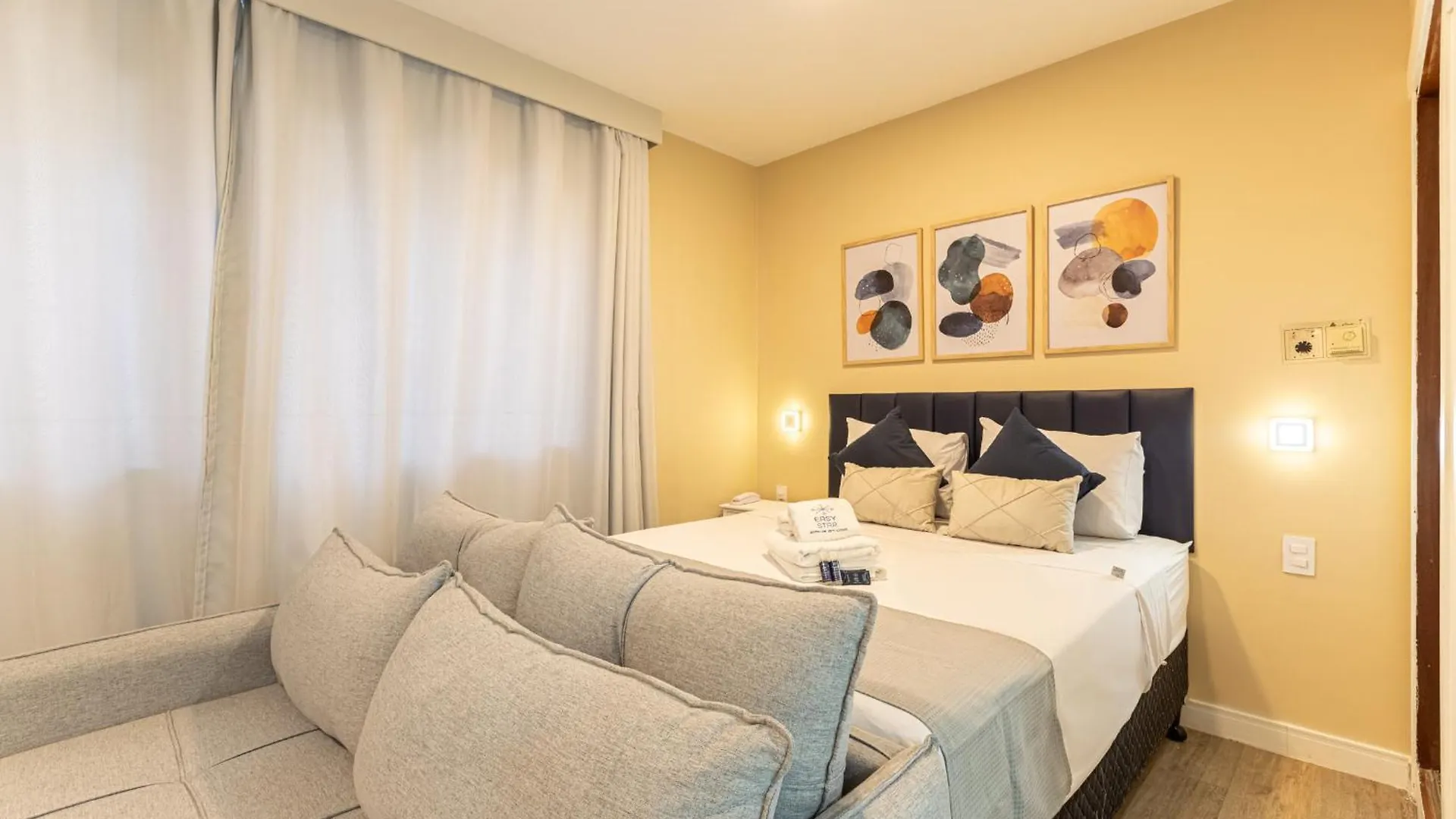 Apartmán Easy Star - Lindo Flat C/Vaga No Jardim Paulista - Du01I São Paulo 0*,