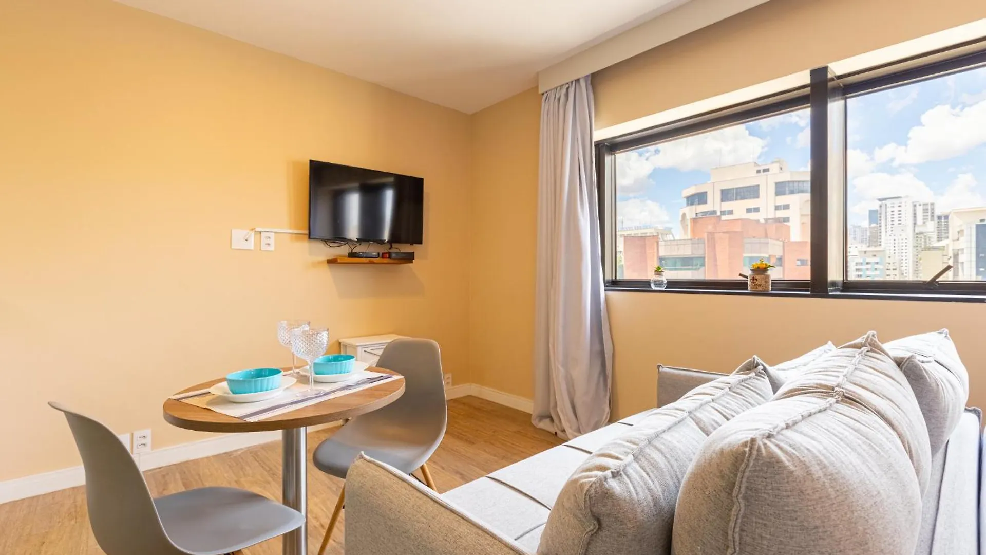 Apartmán Easy Star - Lindo Flat C/Vaga No Jardim Paulista - Du01I São Paulo