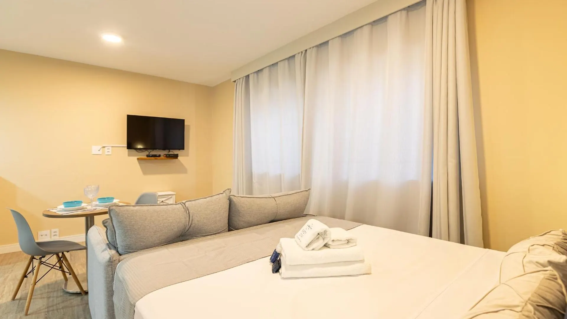 Easy Star - Lindo Flat C/Vaga No Jardim Paulista - Du01I Apartment Sao Paulo