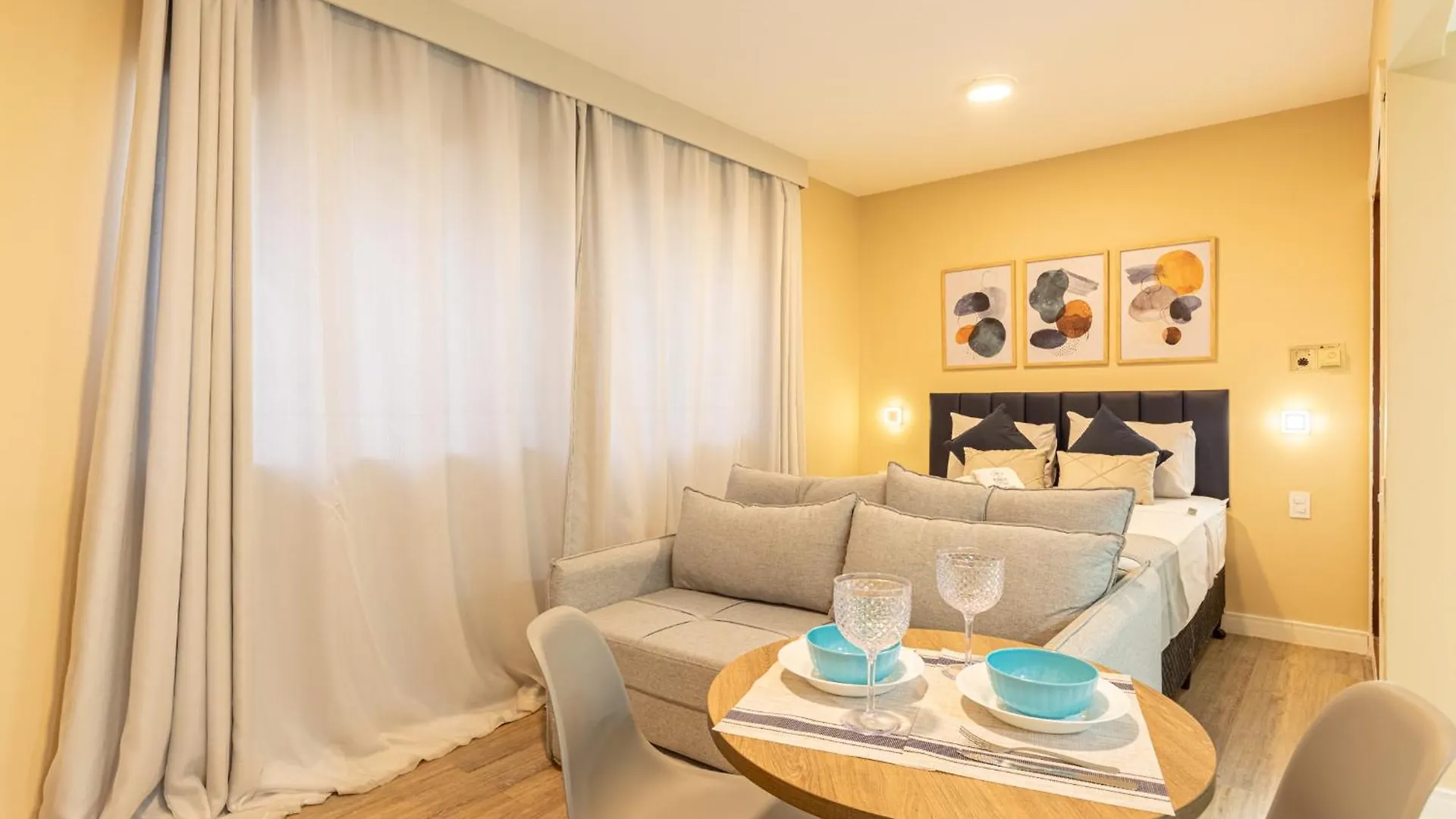 Easy Star - Lindo Flat C/Vaga No Jardim Paulista - Du01I Apartment Sao Paulo Brazil